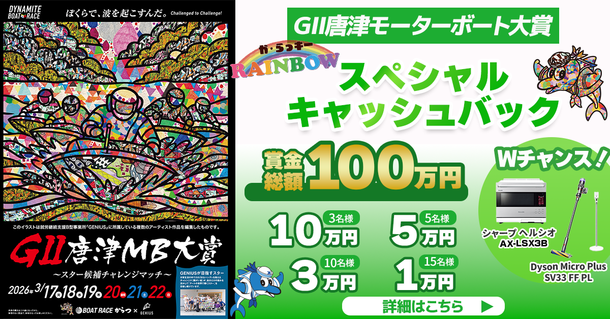 GII唐津MB大賞スペシャルキャンペーン